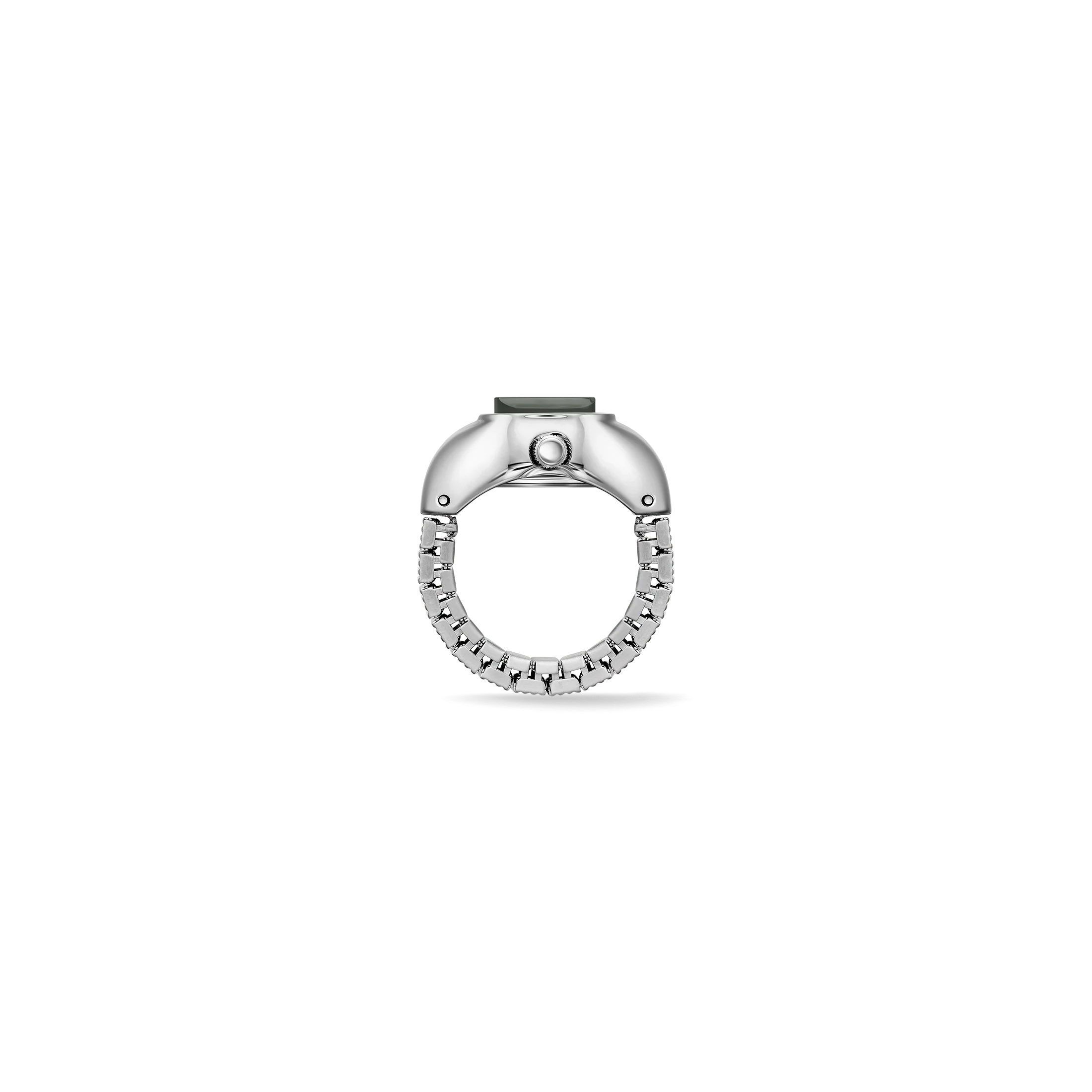 Nocturne Time Ring - Silver/Smoke - Image 3