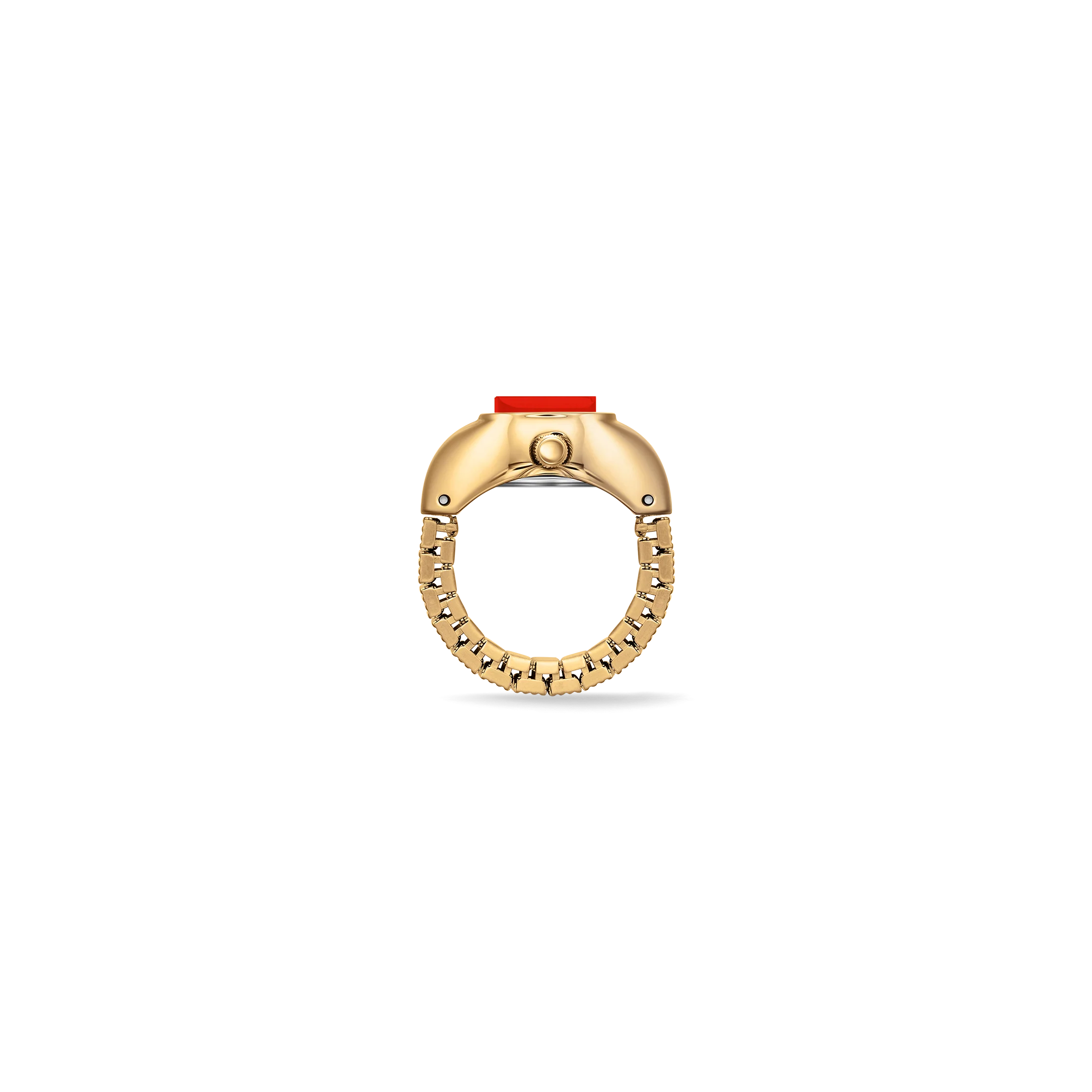 Nocturne Time Ring - Deep Gold/Flame - Image 3
